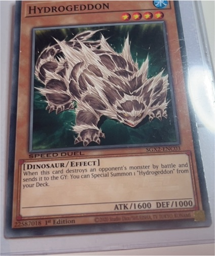 2006 Yu-Gi-Oh! SD09-EN010 Hydrogeddon — front