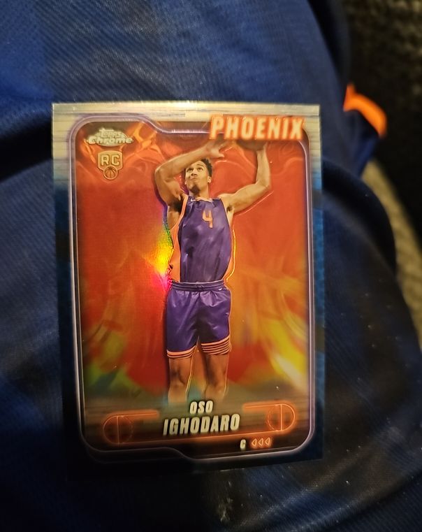 2024-25 Topps Chrome #184 Oso Ighodaro — front