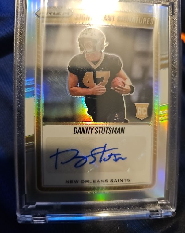 2025 Panini Prizm Significant Signatures #SSI-DSN Danny Stutsman — front