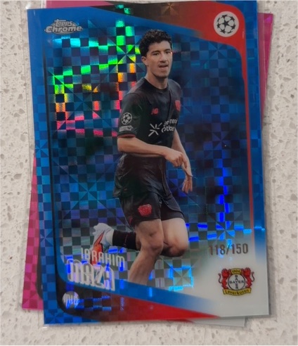 2025-26 Topps Chrome UEFA #72 Ibrahim Maza — front