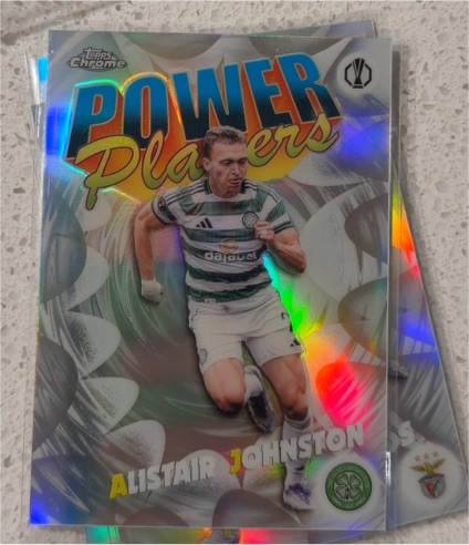 2025-26 Topps Chrome Power Players #PP-34 Alistair Johnston — front