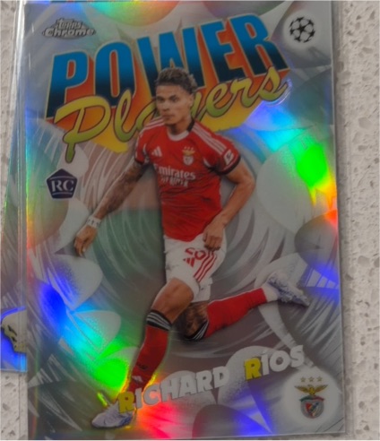 2025-26 Topps Chrome UEFA Club Competitions #PP-32 Richard Rios Power Players — front