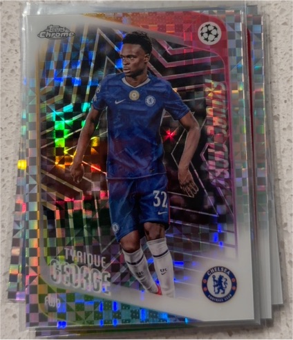 2025-26 Topps Chrome UEFA X-FRACTOR Future Stars #58 Tyrique George — front