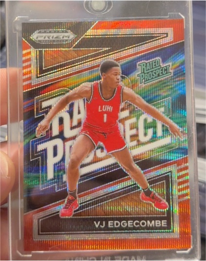 2024 Panini Prizm Draft Picks #17 VJ Edgecombe — front