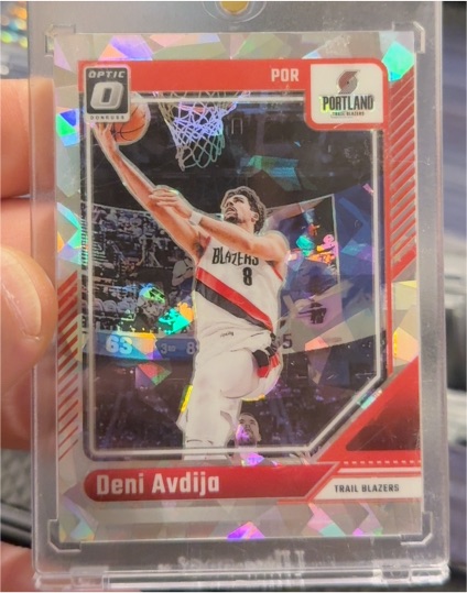 2024-25 Donruss Optic #27 Deni Avdija — front