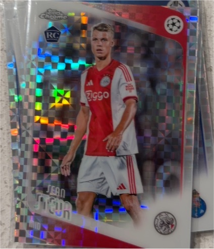 2025-26 Topps Chrome UEFA X-FRACTOR #43 Sean Steur — front