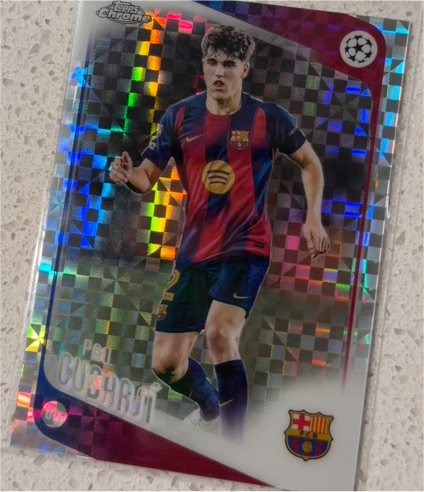 2025-26 Topps Chrome UEFA Club Competitions #196 Pedri — front