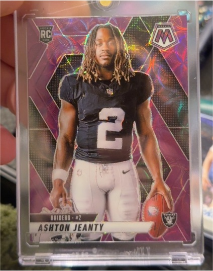 2025 Panini Mosaic #287 Ashton Jeanty — front
