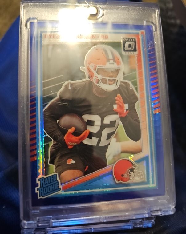 2025 Panini Donruss Optic #203 Dylan Sampson — front