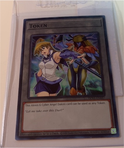 Yu-Gi-Oh! TKN5-EN027 Alexis & Cyber Angel Dakini Token — front