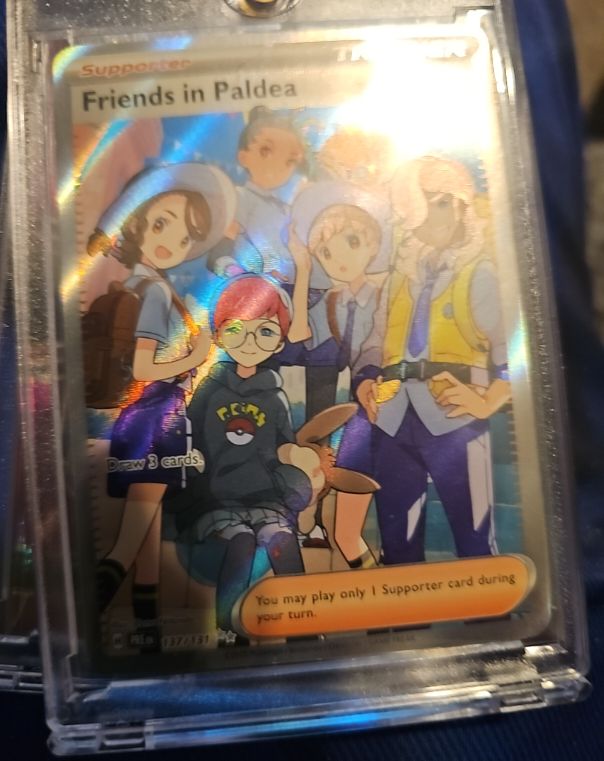 2025 Pokémon TCG Prismatic Evolutions #137 Friends in Paldea — front