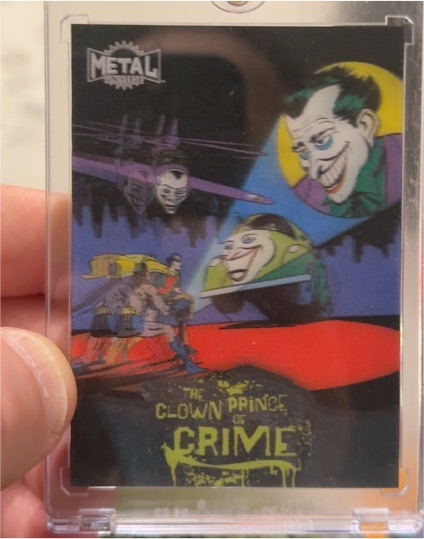 2025 Skybox Metal Universe Batman Clown Prince of Crime The Joker #CPC-3 — front
