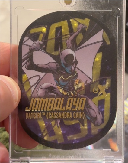 2025 Upper Deck Skybox Metal Universe Jambalaya Batgirl (Cassandra Cain) — front