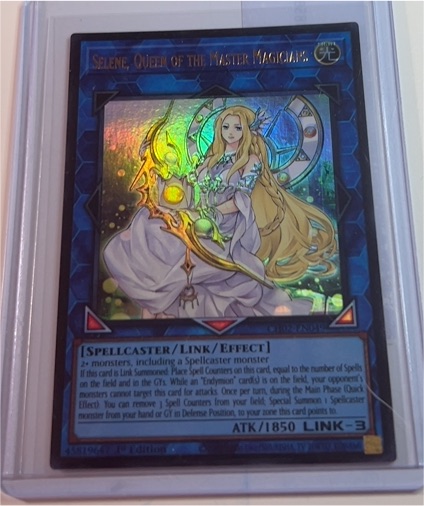 Yu-Gi-Oh! Battles of Legend: Crystal Revenge BLCR-EN092 Selene, Queen of the Master Magicians — front