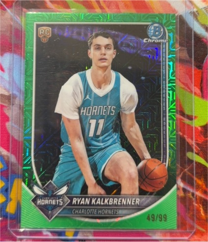 2025 Bowman Chrome #BCV-34 Ryan Kalkbrenner — front