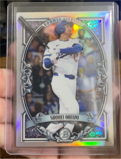 2026 Bowman Chrome #BST-6 Shohei Ohtani Bowman Sterling Los Angeles Dodgers — front