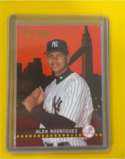 2004 Donruss Studio #129 Alex Rodriguez — front