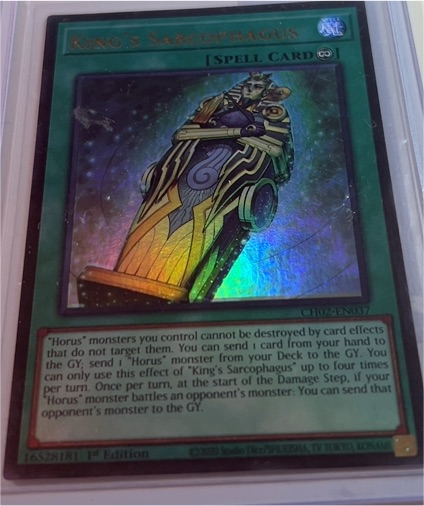 Yu-Gi-Oh! King's Sarcophagus CH02-EN037 — front