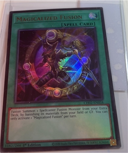 2020 Yu-Gi-Oh! CH02-EN034 Magicalized Fusion — front