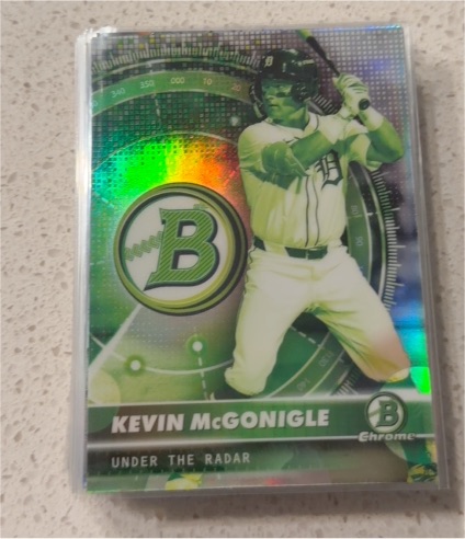 2026 Bowman Chrome #UR-1 Kevin McGonigle Under the Radar — front