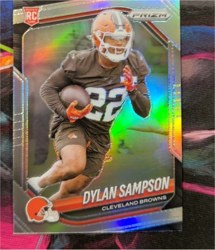 2025 Panini Prizm #365 Dylan Sampson — front