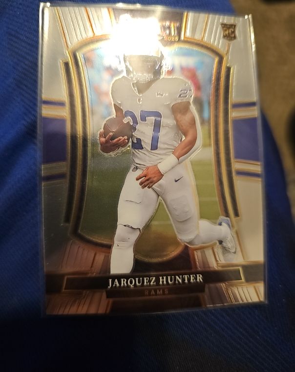 2025 Panini Select #119 Jarquez Hunter — front