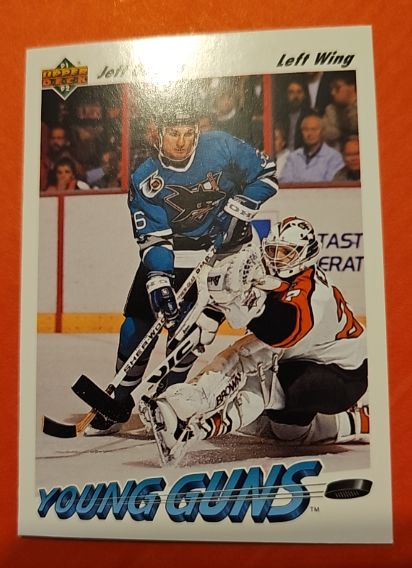 1991-92 Upper Deck #597 Jeff Odgers — front