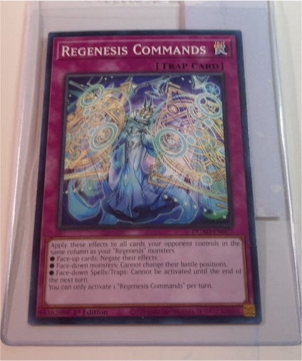 2023 Yu-Gi-Oh! Duelist's Advance #DUAD-EN077 Regenesis Commands — front