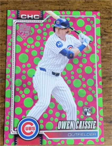 2026 Topps Series 1 #233 Owen Caissie — front