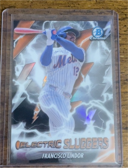 2026 Bowman Chrome #ES-1 Francisco Lindor — front