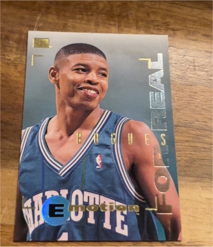 1994-95 SkyBox Emotion #8 Muggsy Bogues — front
