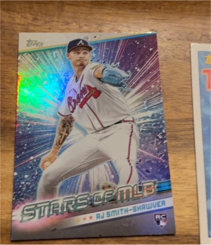 2024 Topps Update Stars of MLB #SMLB-75 AJ Smith-Shawver — front