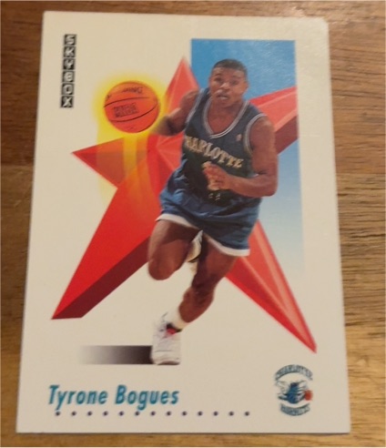 1991-92 SkyBox #23 Tyrone Bogues — front