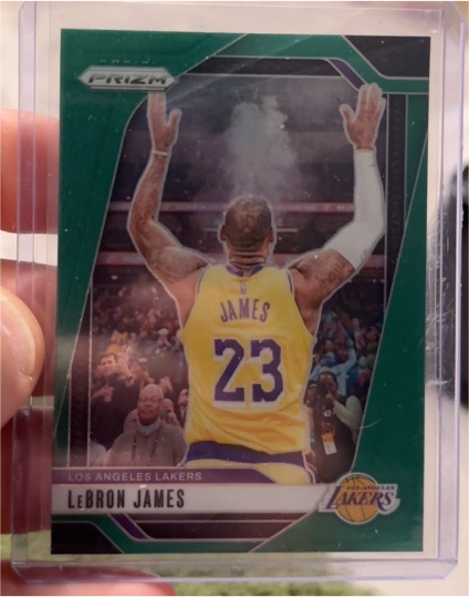 2024-25 Panini Prizm #130 LeBron James — front