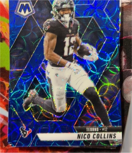 2025 Panini Mosaic #245 Nico Collins — front