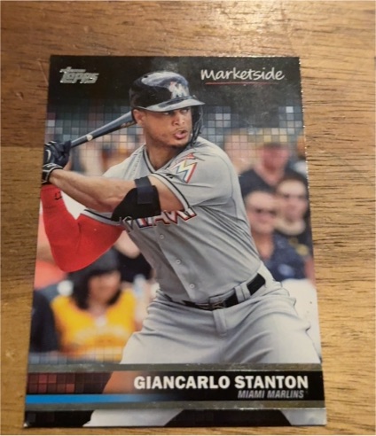 2016 Topps Marketside #31 Giancarlo Stanton — front