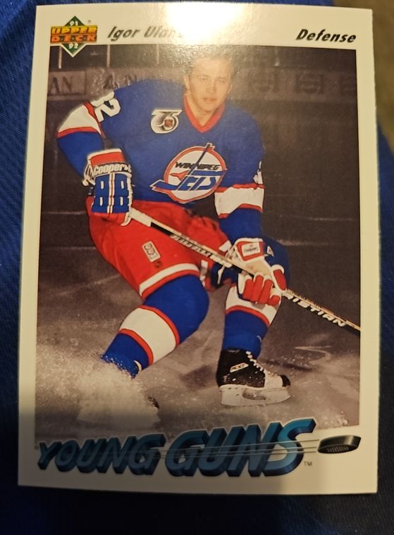 1991-92 Upper Deck #590 Igor Ulanov — front