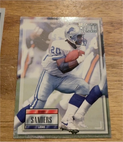 1993 Pro Set Power #20 Barry Sanders — front