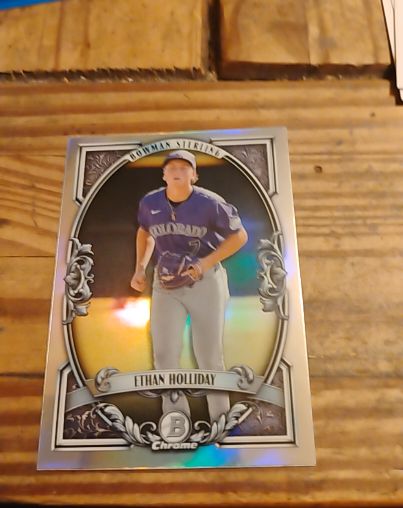 2026 Bowman Chrome #BST-11 Ethan Holliday — front