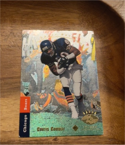 1993 Upper Deck SP #1 Curtis Conway — front