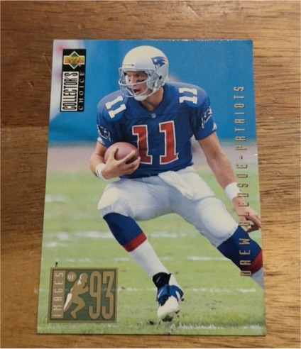 1994 Upper Deck Collector's Choice #33 Drew Bledsoe — front