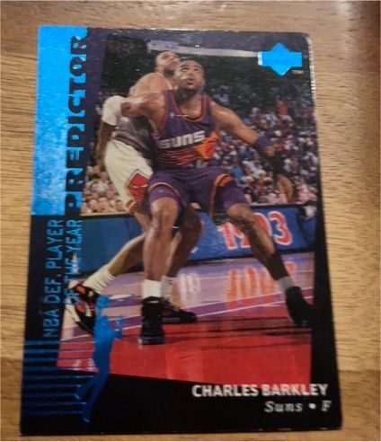 1994 Upper Deck Predictor #H17 Charles Barkley — front