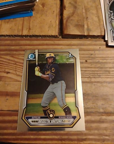 2026 Bowman Chrome #BCP-41 Brailyn Antunez — front