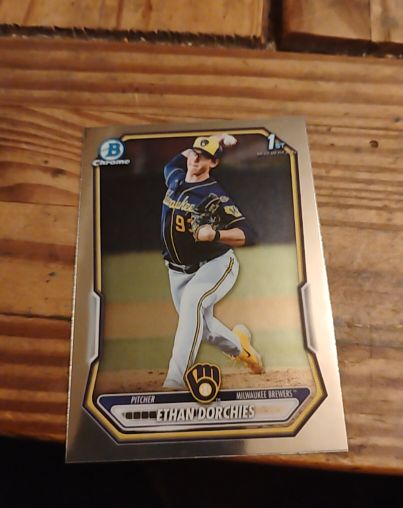 2026 Bowman Chrome #BCP-52 Ethan Dorchies — front