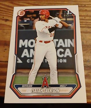 2026 Bowman Prospects #BP-60 Isaiah Jackson — front