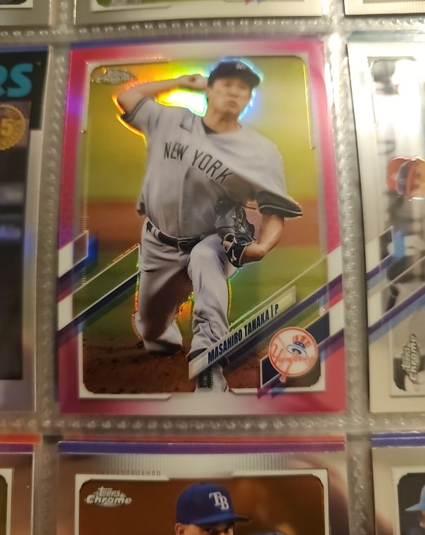 2021 Topps Chrome #131 Masahiro Tanaka — front