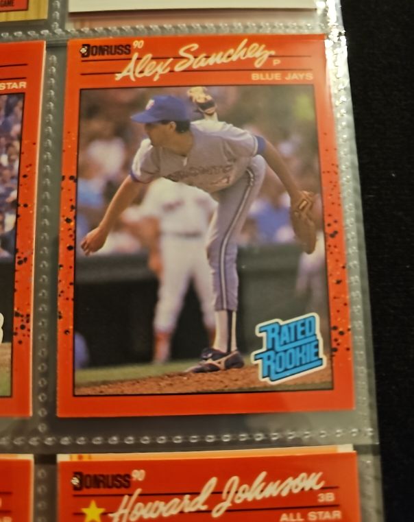 1990 Donruss #47 Alex Sanchez — front