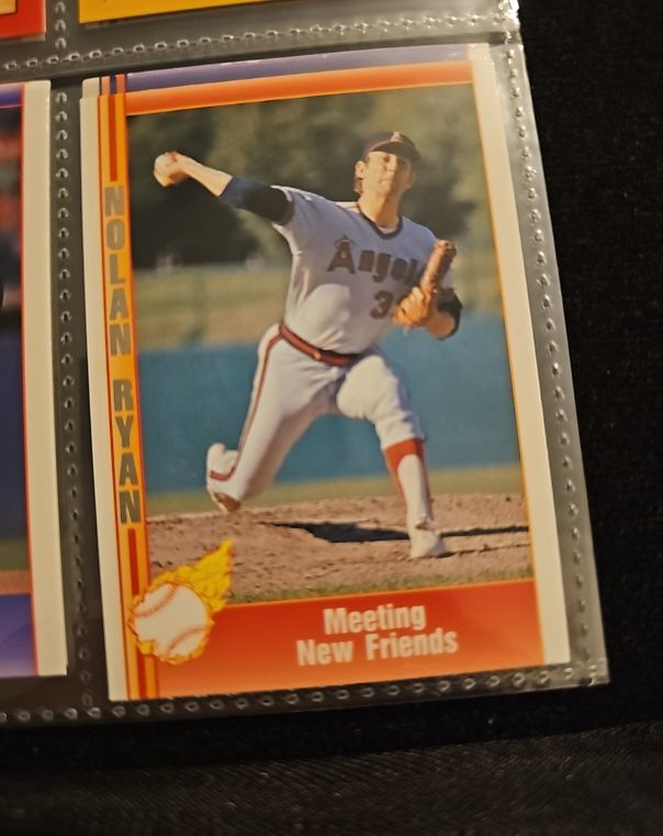 1991 Pacific #20 Nolan Ryan Meeting New Friends — front