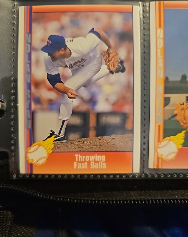 1991 Pacific Nolan Ryan Texas Express #5 — front