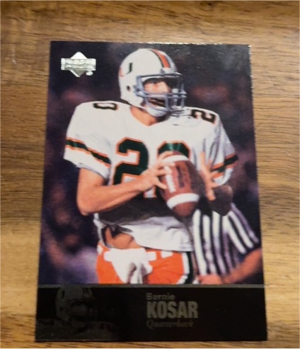 2011 Upper Deck College Football Legends #30 Bernie Kosar — front